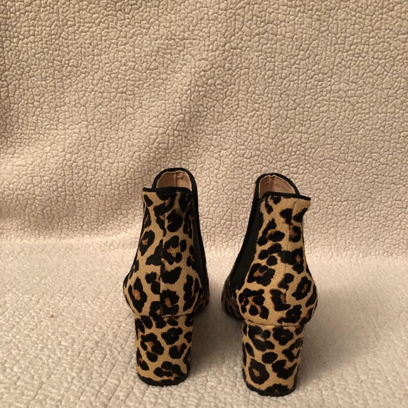 🆕 LAST CALL Zara Leopard Print Boots NWT - Picture 4 of 8
